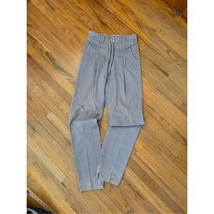 Vintage 80s Panhandle Slim Womens Western High Rise Gray Jeans size 10